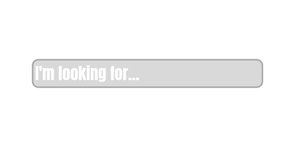 Search bar on ecommerce store.